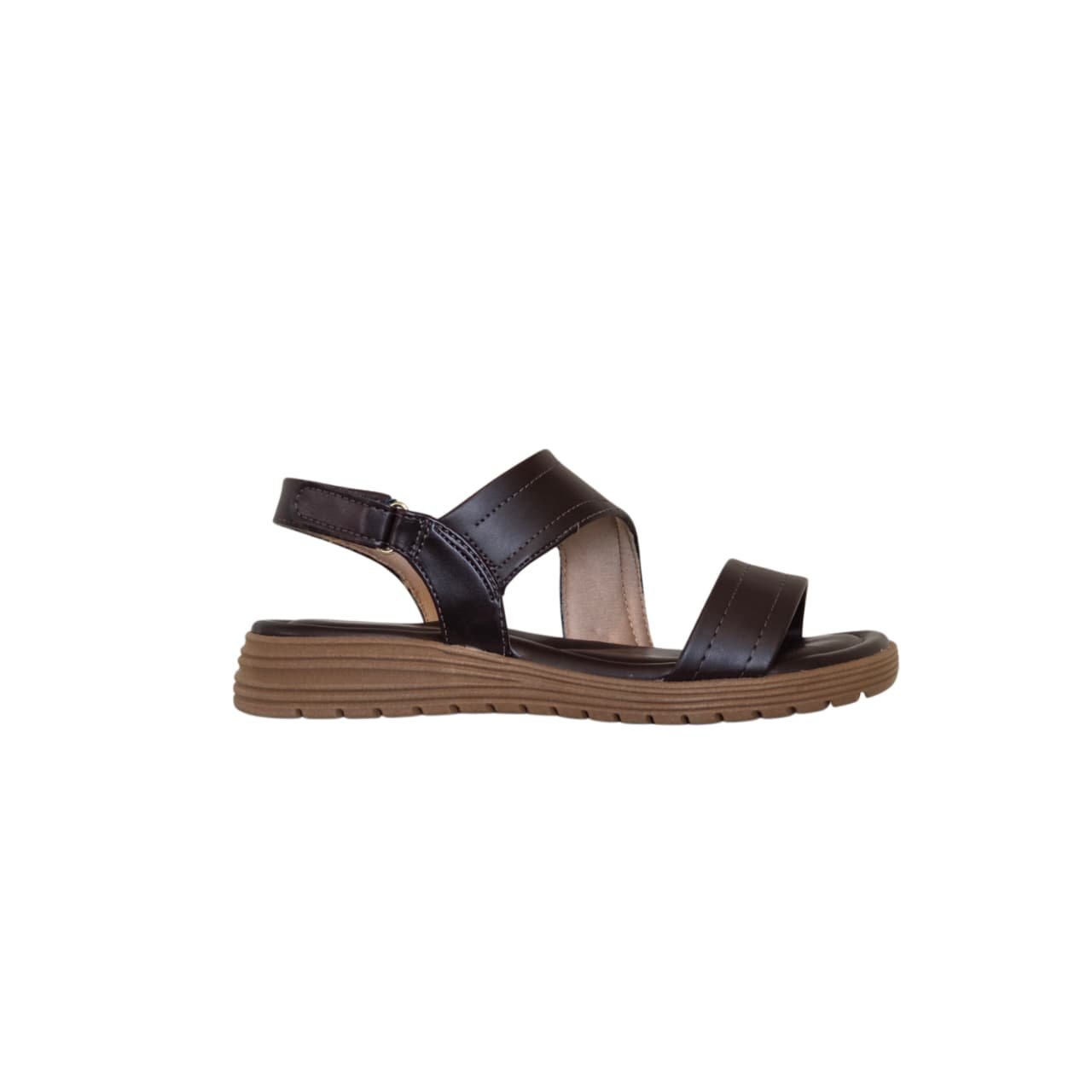 Comfortflex Sandalia Papete Feminina com Velcro Ref. 2651401
