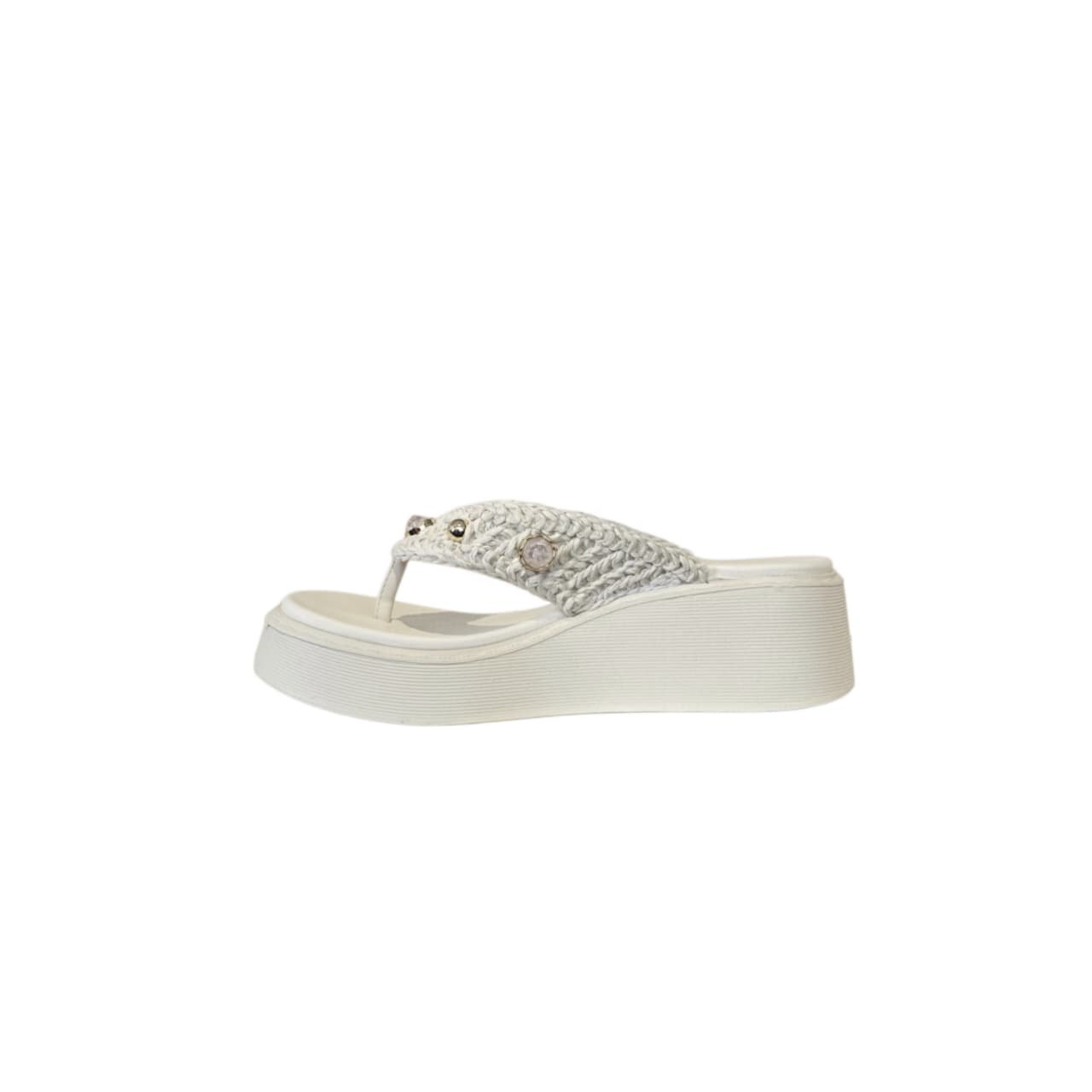 Vizzano Tamanco Plataforma Feminino Ref. 6525.221 Branco 3