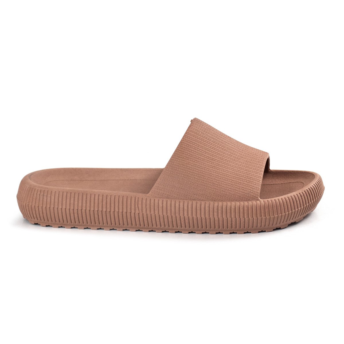 Chinelo Nuvem Feminino Ortopedico Anatomico Macio Leve Confortavel Resistente Marrom 2