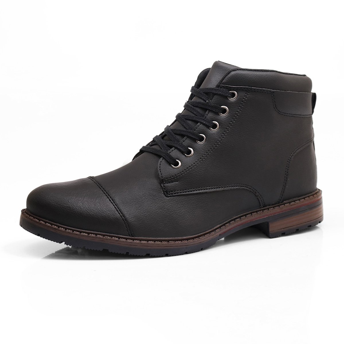 Bota Masculina Casual Bredeni Coturno Cano Baixo Confortavel Macio Leve