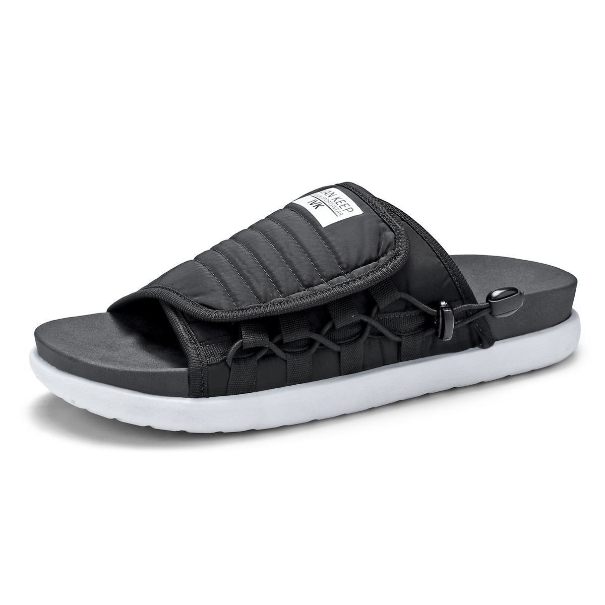 Chinelo Masculino Slide Nuvem Anatomico Macio Moderno Conforto Preto 2