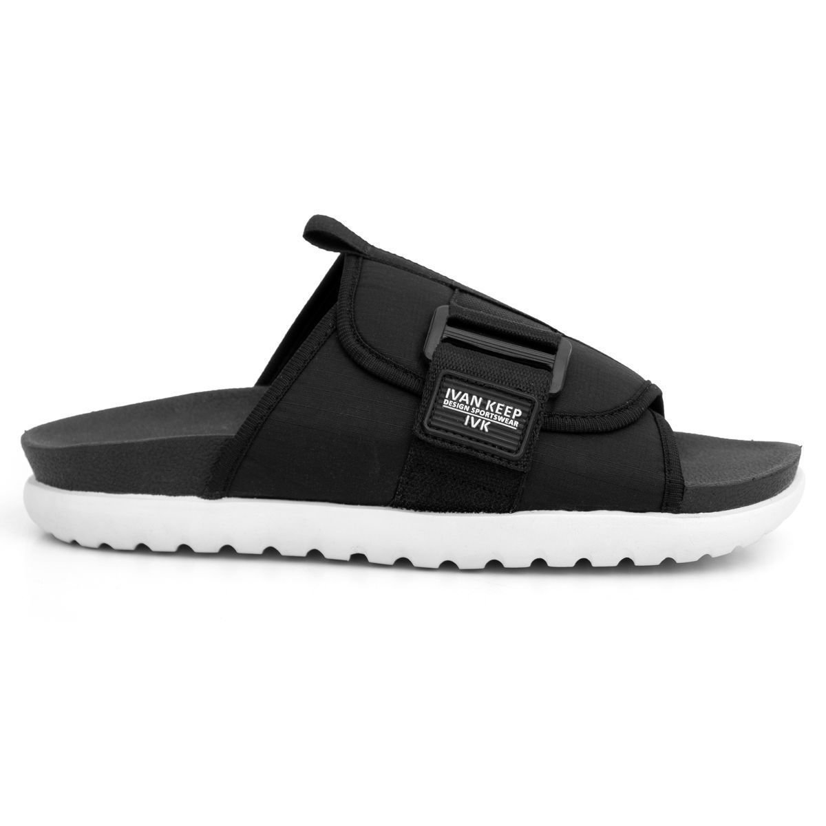 Chinelo Masculino Slide Anatomico Confortavel Leve Macio Preto 2