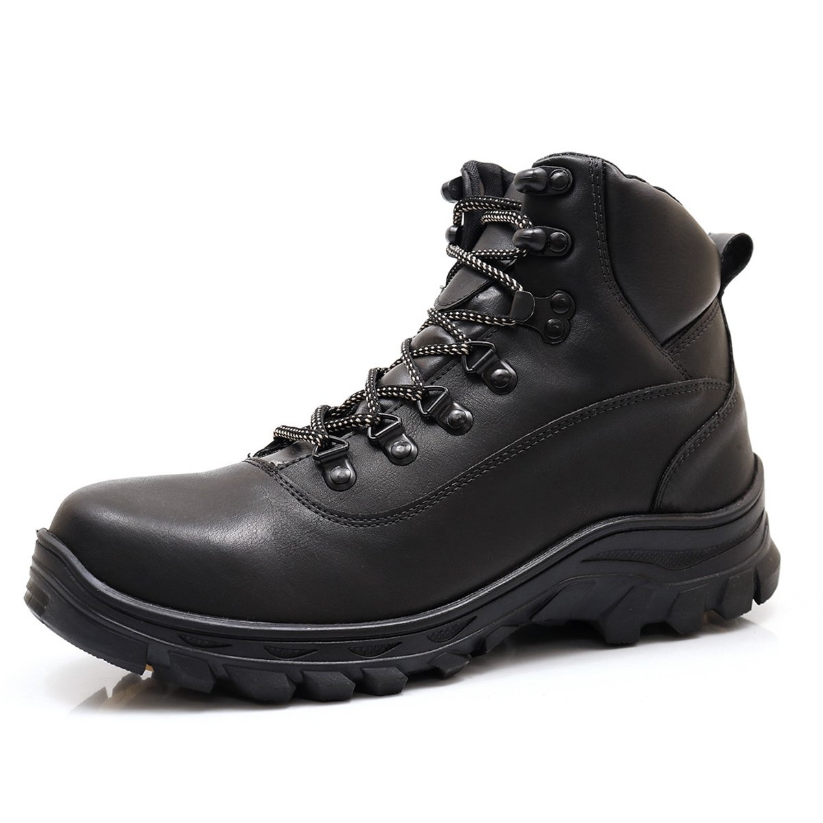 Bota Adventure Bredeni Masculina Coturno Resistente Confortavel Antiderrapante Trilha Trecking Preto 4