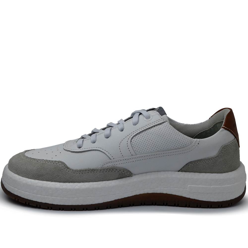 Sapatênis Democrata Masculino Drake Pulse 600101 Cinza 3