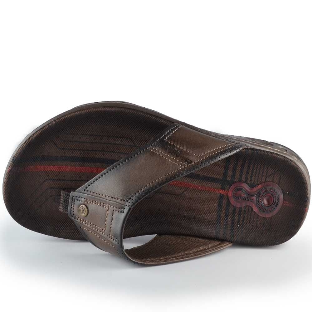 Chinelo Pegada Masculino 530641 Marrom 4