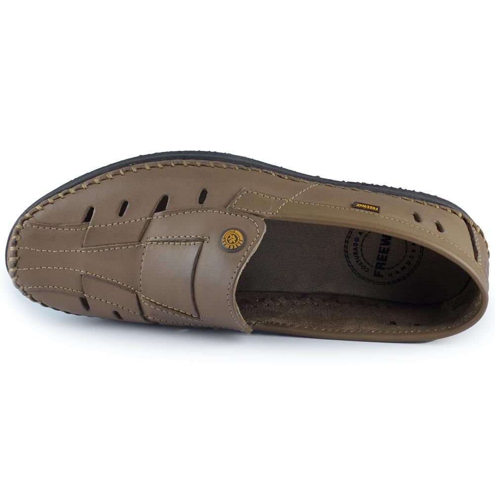 Mocassim Masculino Freeway Logan-02 Marrom 4