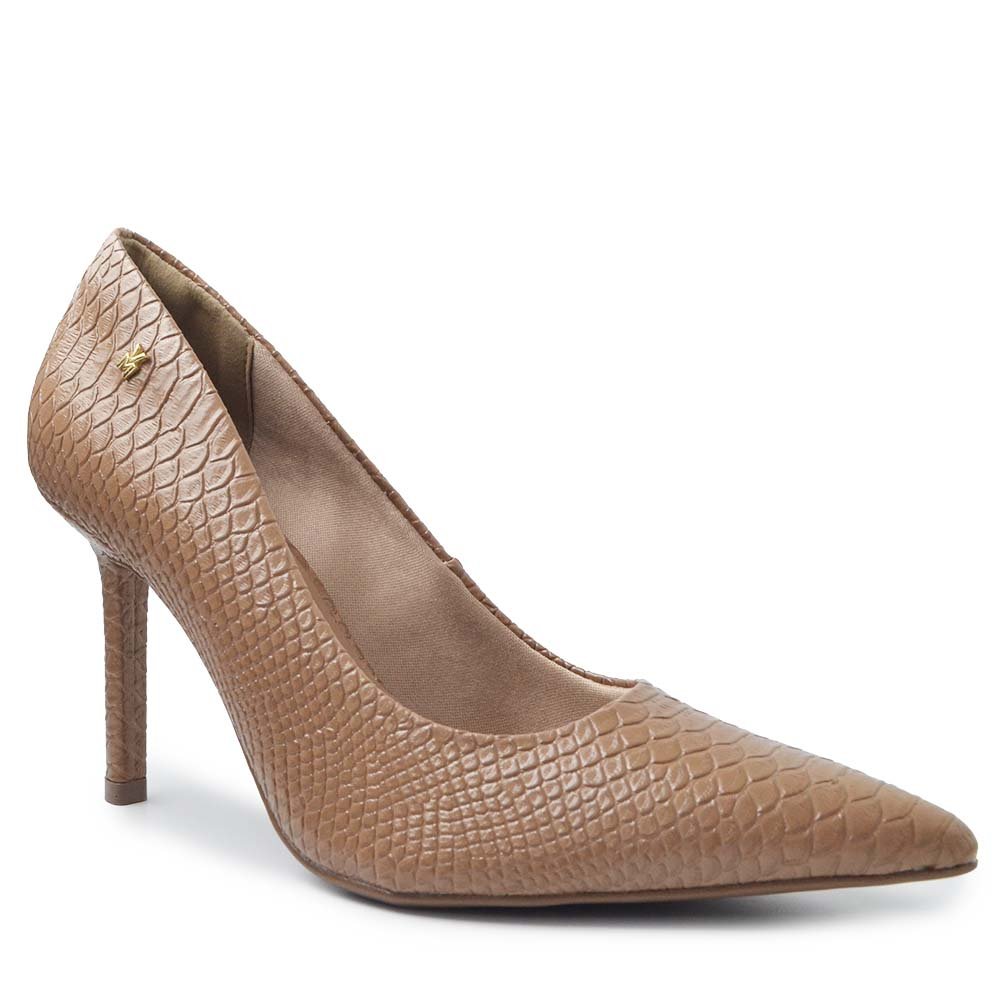 Scarpin Via Marte Feminino 044-017-01 Bege 2