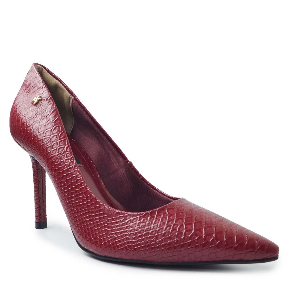 Scarpin Via Marte Feminino 044-017-01 Marsala 2