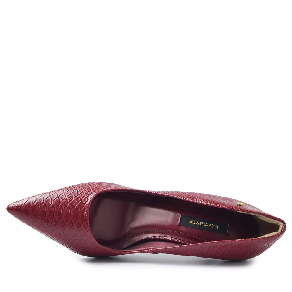 Scarpin Via Marte Feminino 044-017-01 Marsala 4