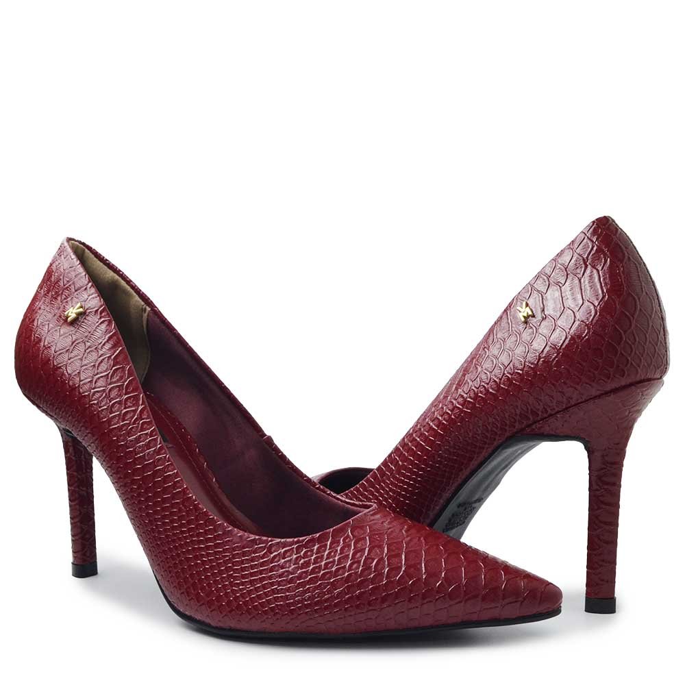 Scarpin Via Marte Feminino 044-017-01 Marsala 6