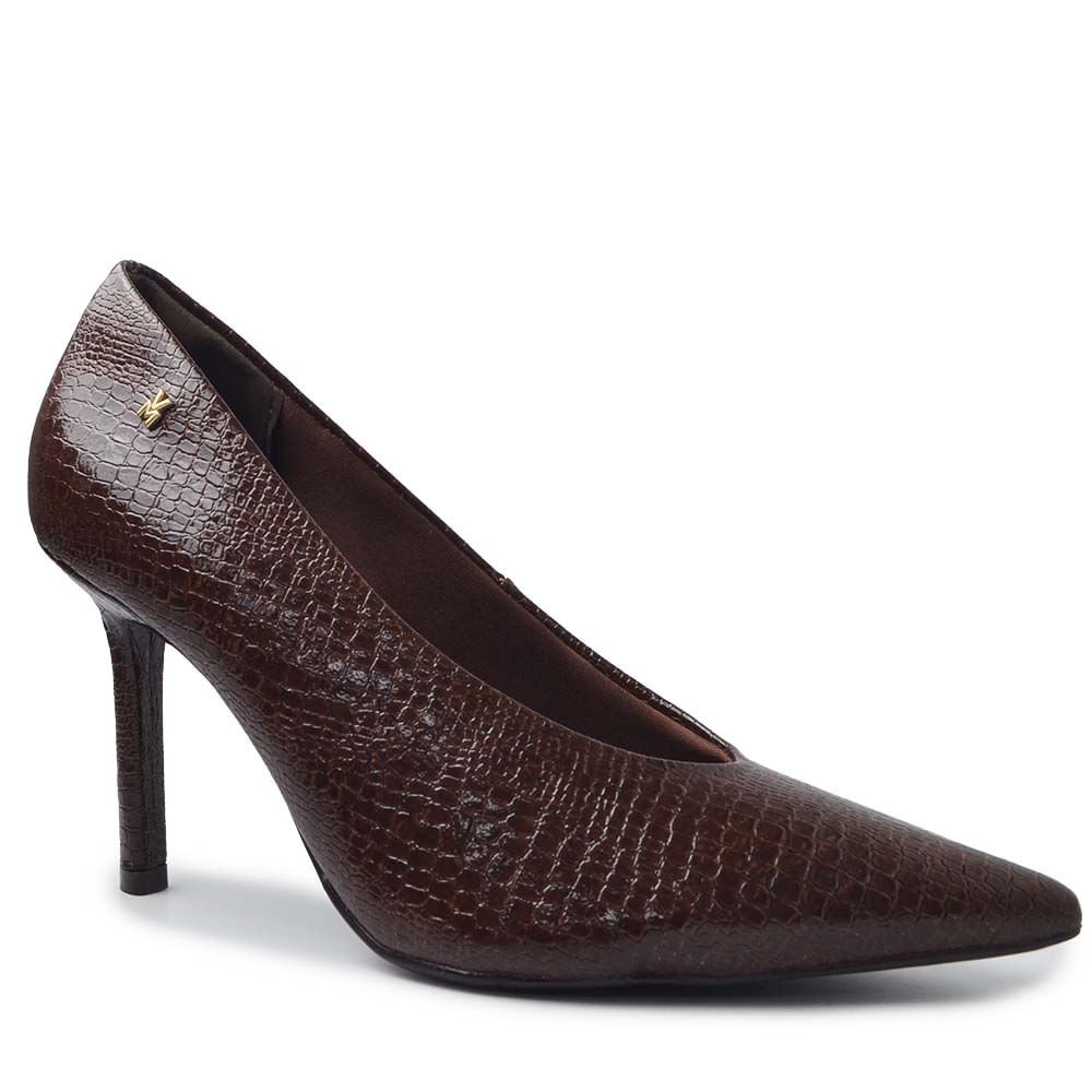 Scarpin Via Marte Feminino 044-018-01 Marrom 2