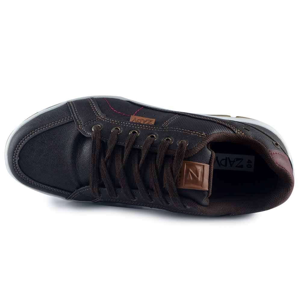 Sapatênis Masculino Zapy 7187 Marrom 4