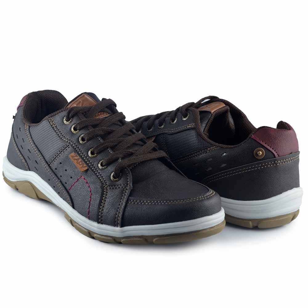 Sapatênis Masculino Zapy 7187 Marrom 6