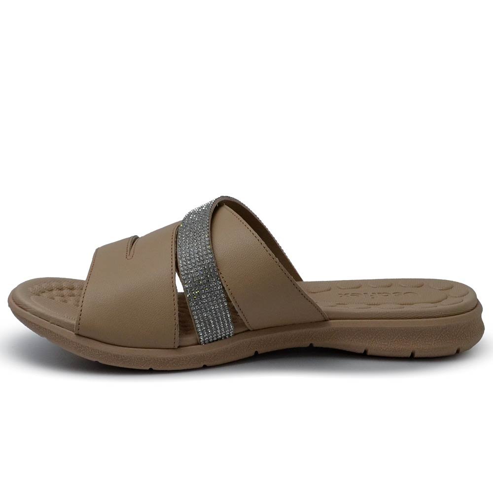 Tamanco Usaflex Feminino PA03002 Bege 3