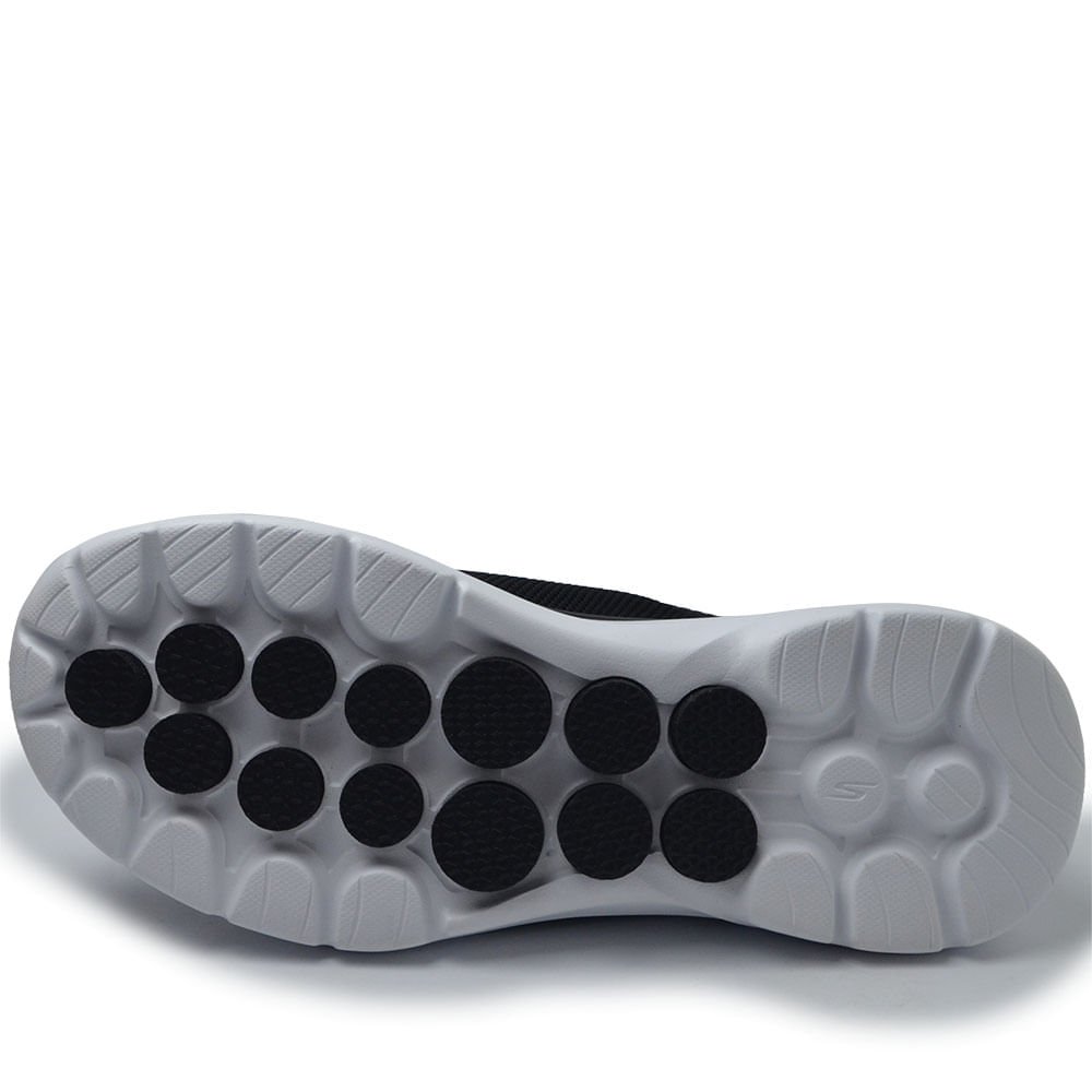 Tênis Esportivo Skechers Masculino Go Walk 6 216267 Preto 5