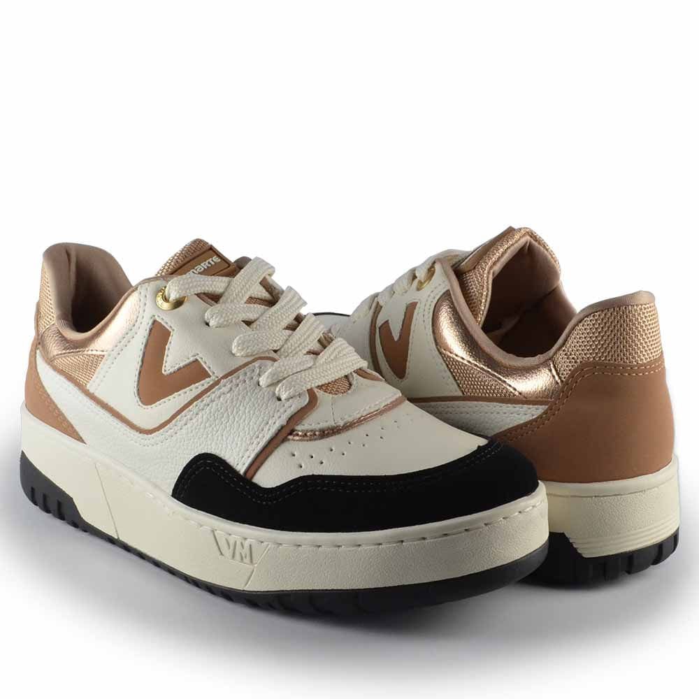 Tênis Casual Via Marte Feminino 042-017-15 Bege 6