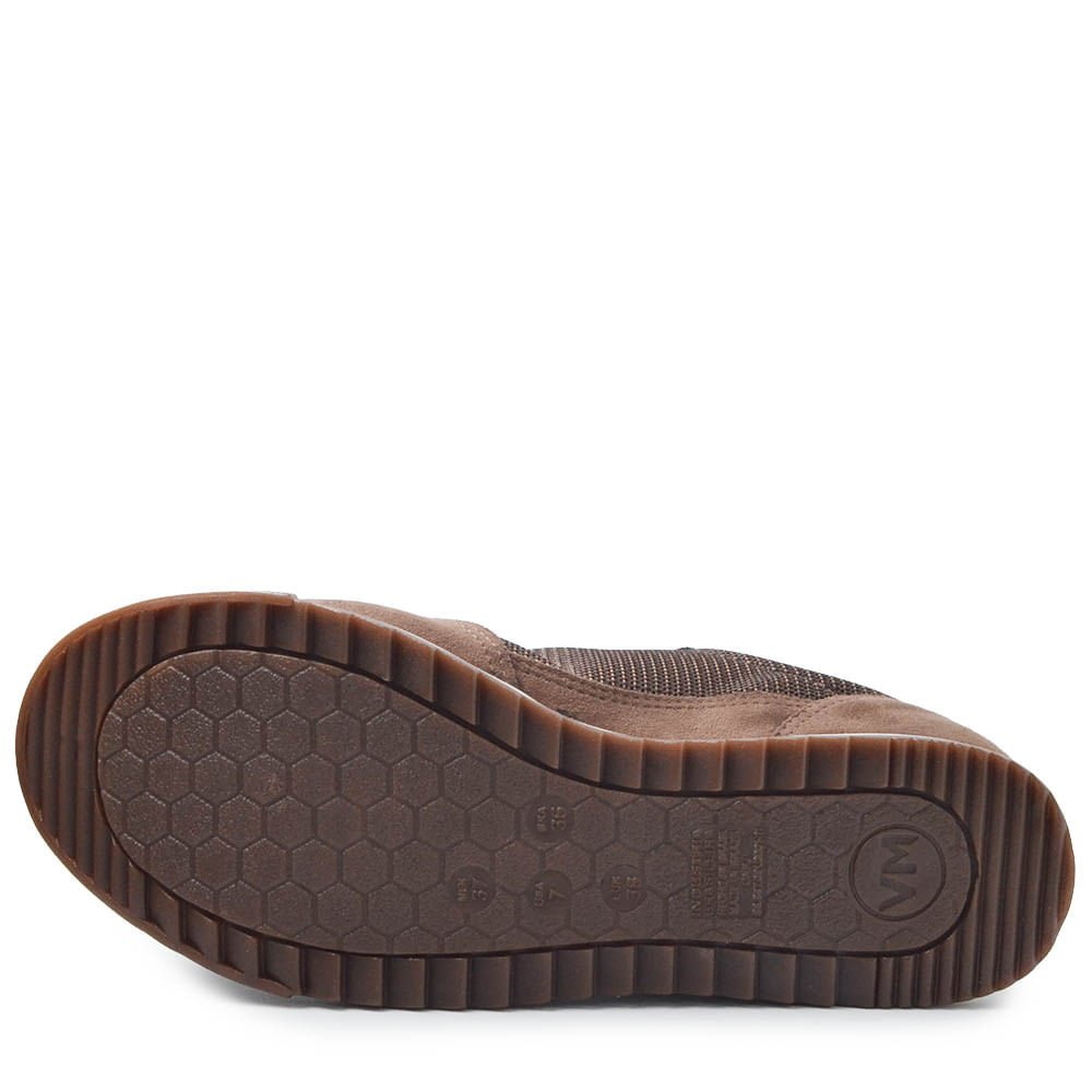 Tênis Casual Via Marte Feminino 237-013-02 Marrom 5