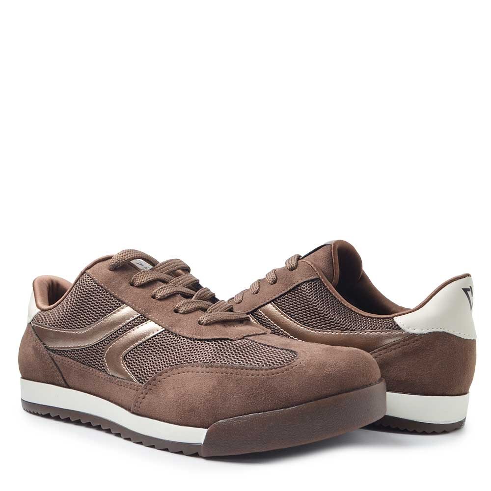 Tênis Casual Via Marte Feminino 237-013-02 Marrom 6