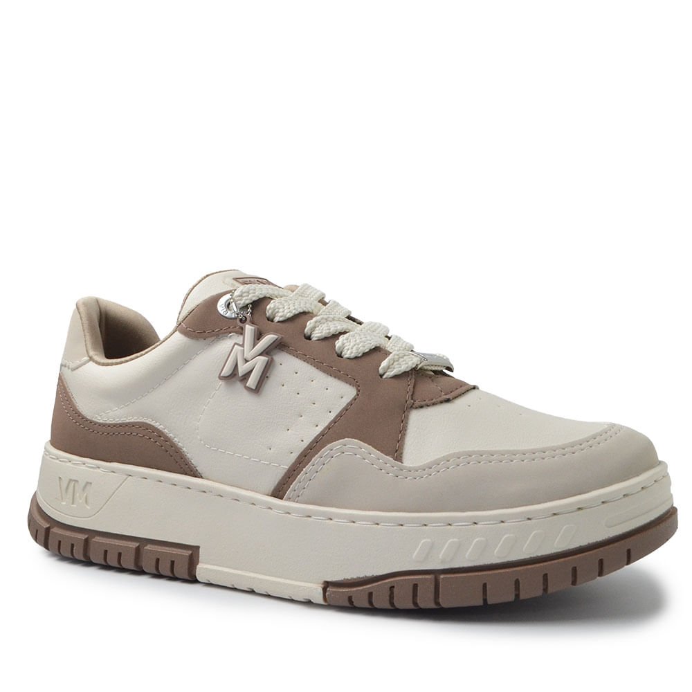 Tênis Casual Via Marte Feminino 219-015-04 Bege 2