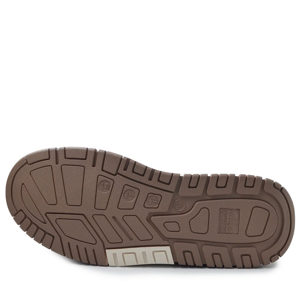 Tênis Casual Via Marte Feminino 219-015-04 Bege 5