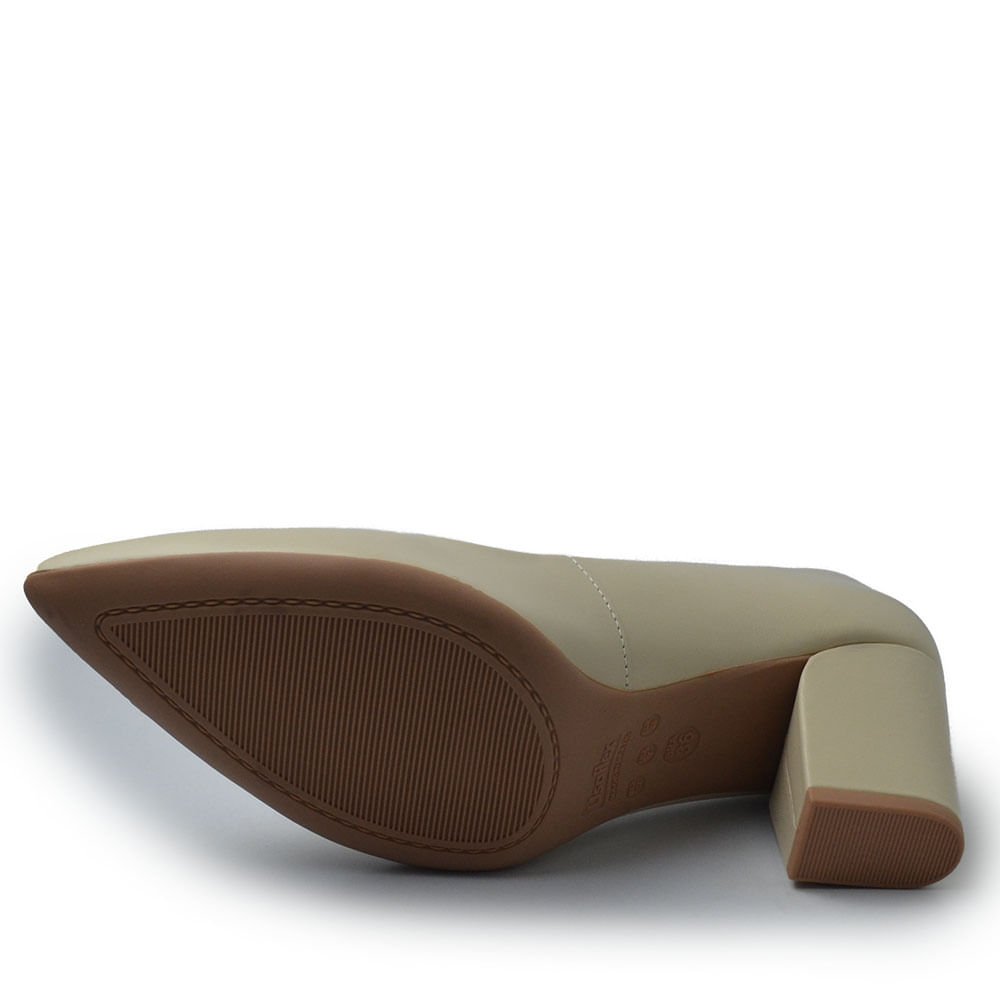 Scarpin Usaflex Z7614 Bege 5