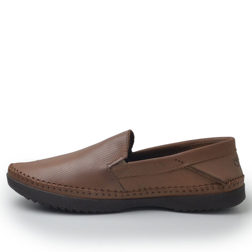 Mocassim Freeway Masculino LOGANX-04 Marrom 3