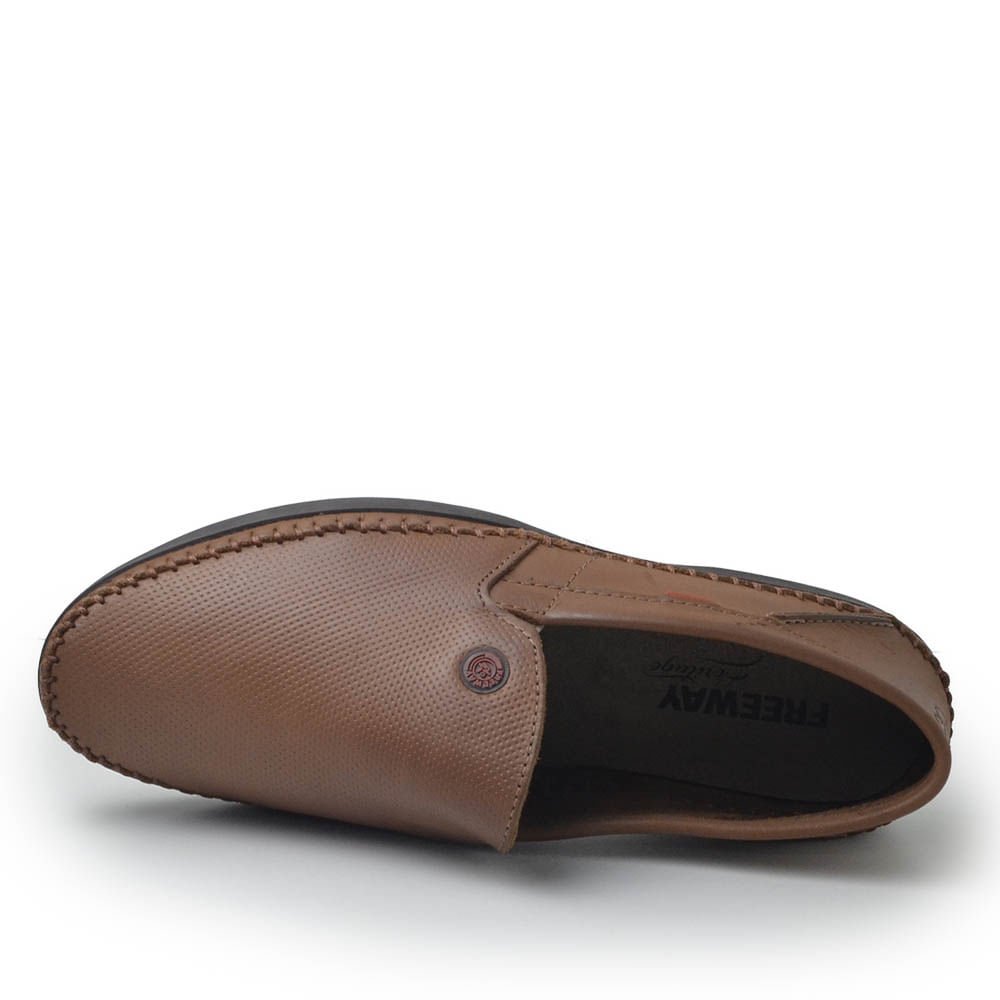 Mocassim Freeway Masculino LOGANX-04 Marrom 4
