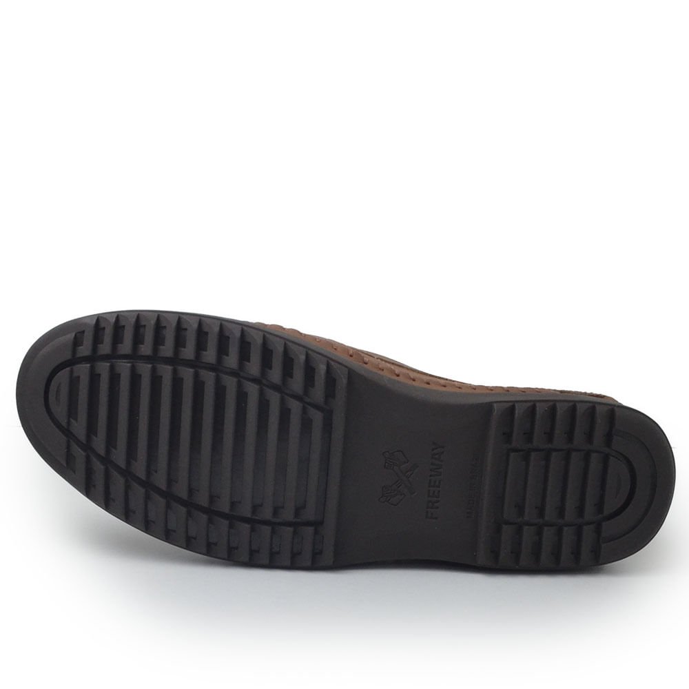 Mocassim Freeway Masculino LOGANX-04 Marrom 5