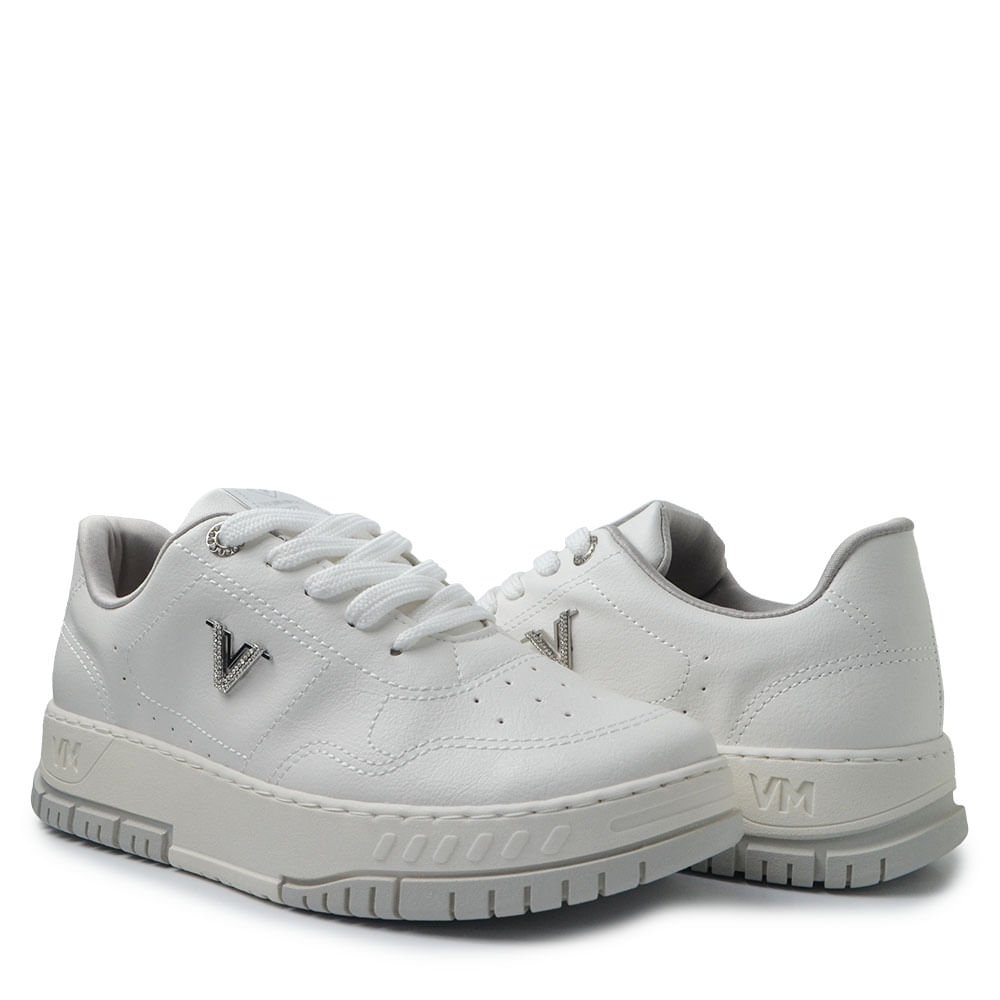 Tênis Casual Via Marte Feminino 219-011-03 Branco 6
