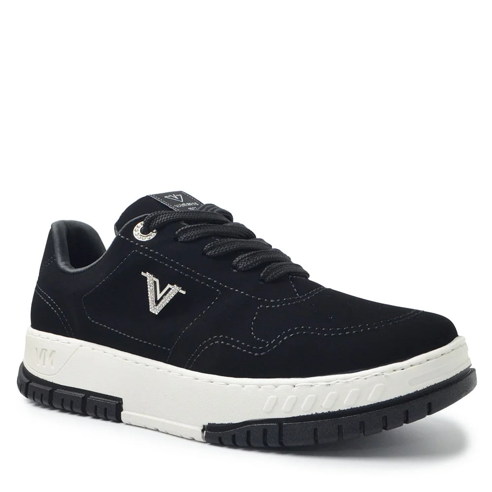 Tênis Casual Via Marte Feminino 219-011-01 Preto 2
