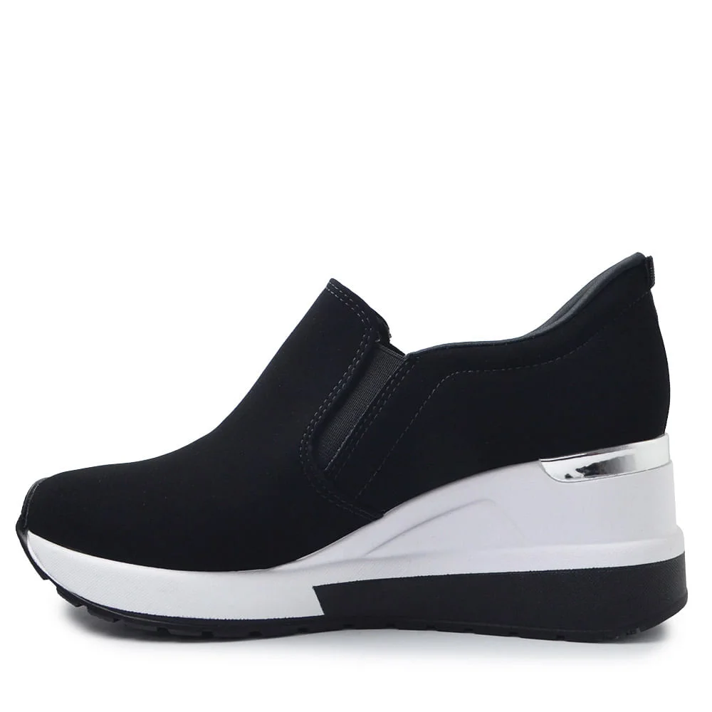 Tênis Casual Via Marte Feminino 046-002-01 Preto 3