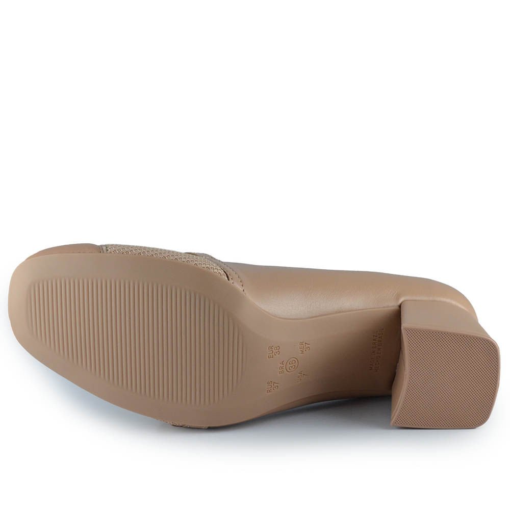 Sapato Comfortflex Feminino 2475303 Bege 5