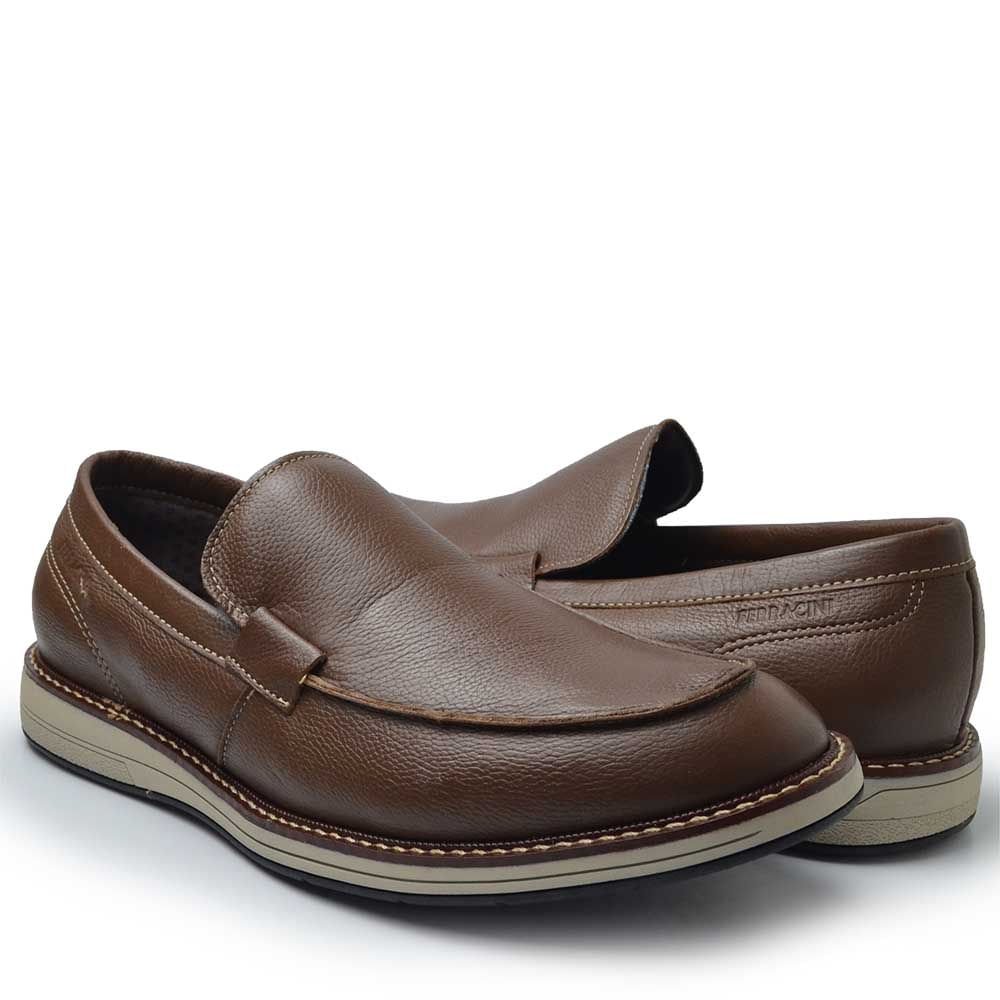 Sapato Ferracini Masculino Kingston 6156 Marrom | Renner
