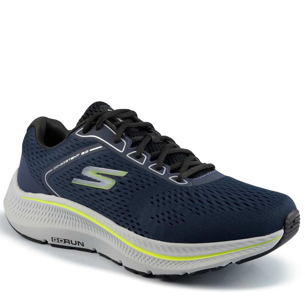 Tênis Esportivo Skechers Masculino Go Run Consistent 220865 Azul 2