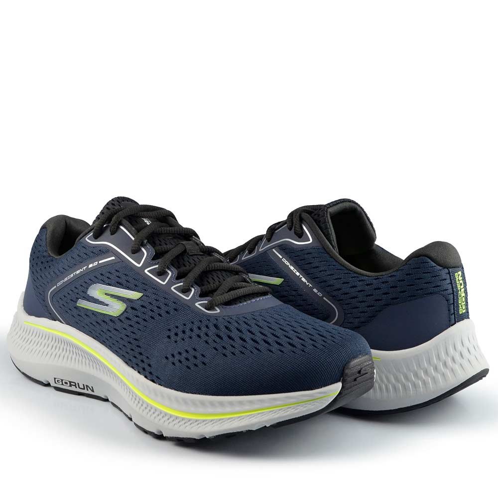 Tênis Esportivo Skechers Masculino Go Run Consistent 220865 Azul 6