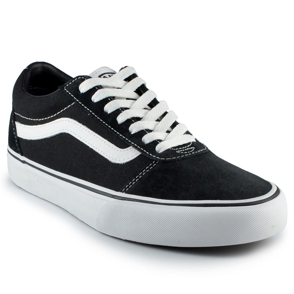 Tênis Vans Ward Camurça Skate Masculino VN0A36EMC4RCASA Preto 2