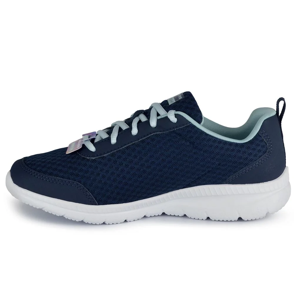 Tênis Esportivo Skechers Feminino Bountful 149219BR Azul 3