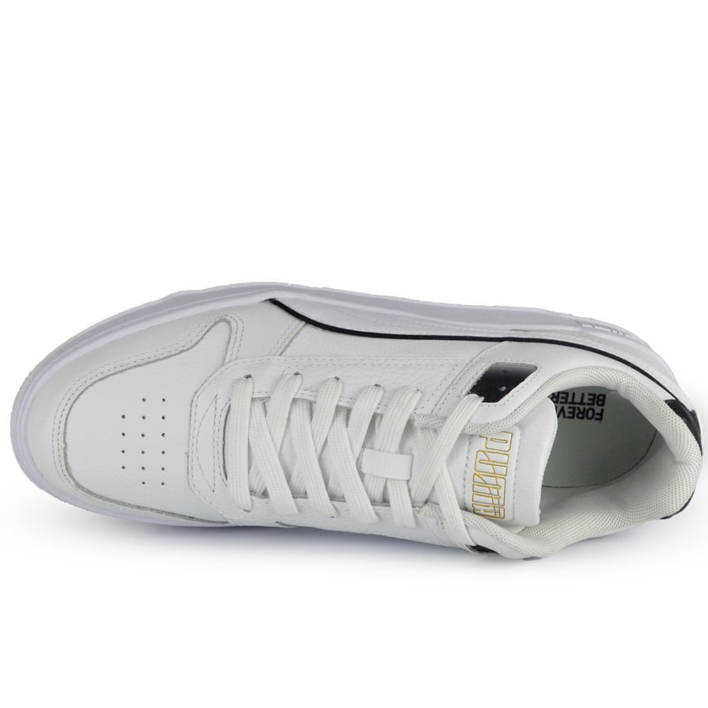 Tênis Casual Puma Masculino Game Low 391759 Branco 4