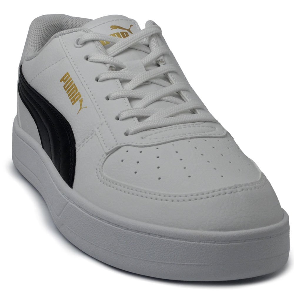 Tênis Casual Puma Masculino Caven 396330 Branco/Preto 2