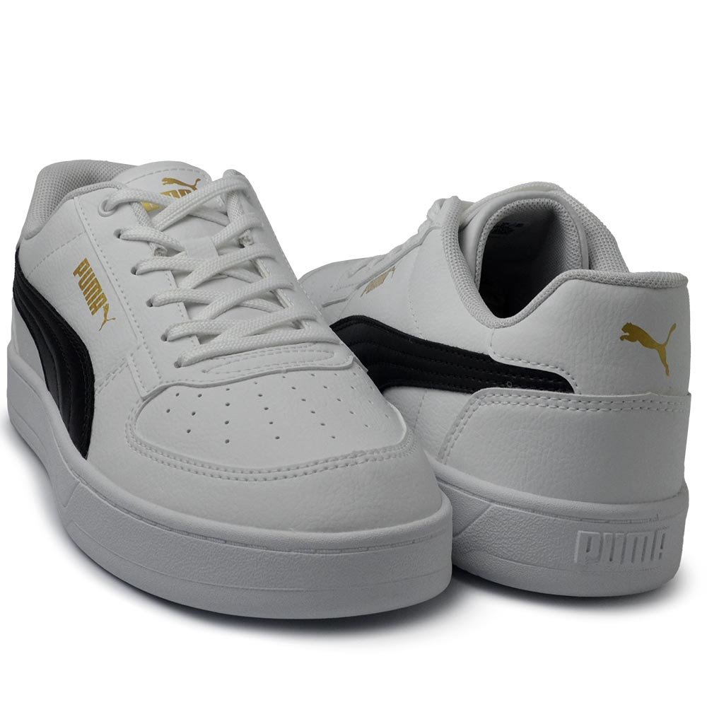 Tênis Casual Puma Masculino Caven 396330 Branco/Preto 6