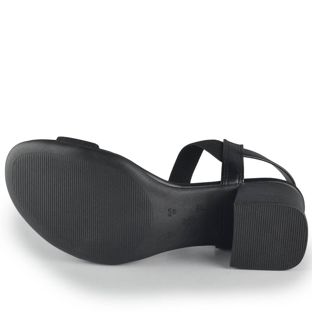 Sandália Comfortflex Feminina 2456401 Preto 5
