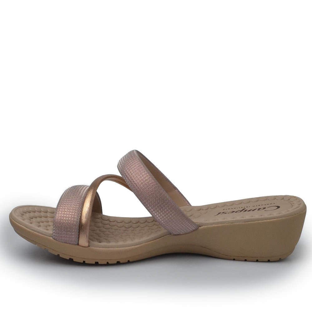 Tamanco Campesi Feminino CP083 Dourado 3