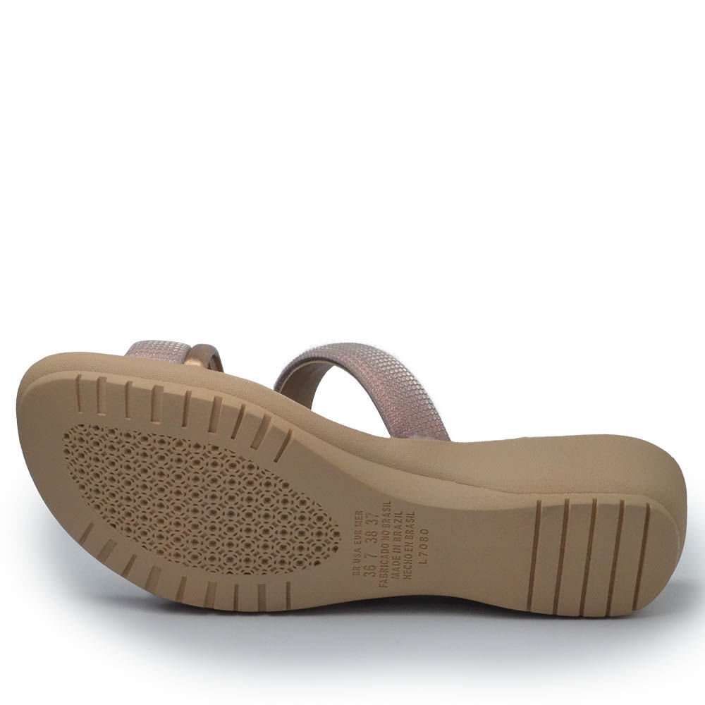 Tamanco Campesi Feminino CP083 Dourado 5