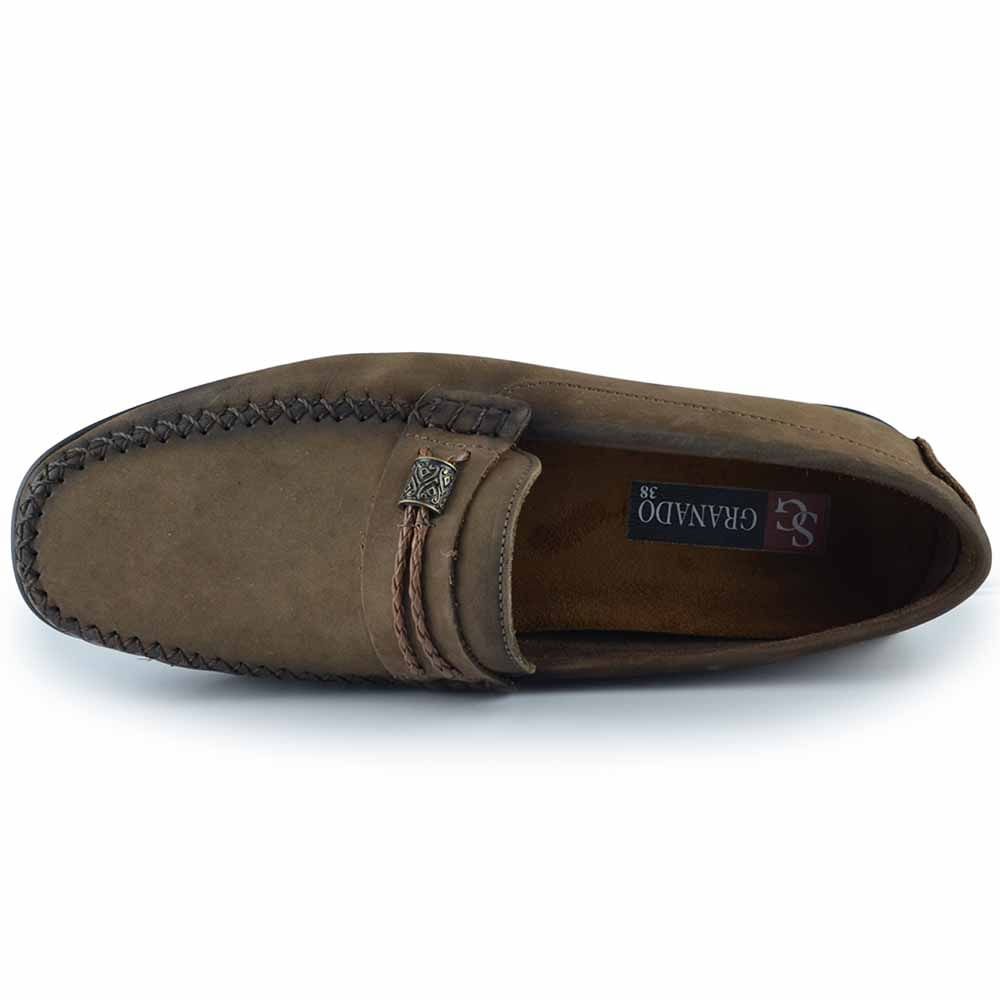 Mocassim Masculino Granado 612 Marrom 4