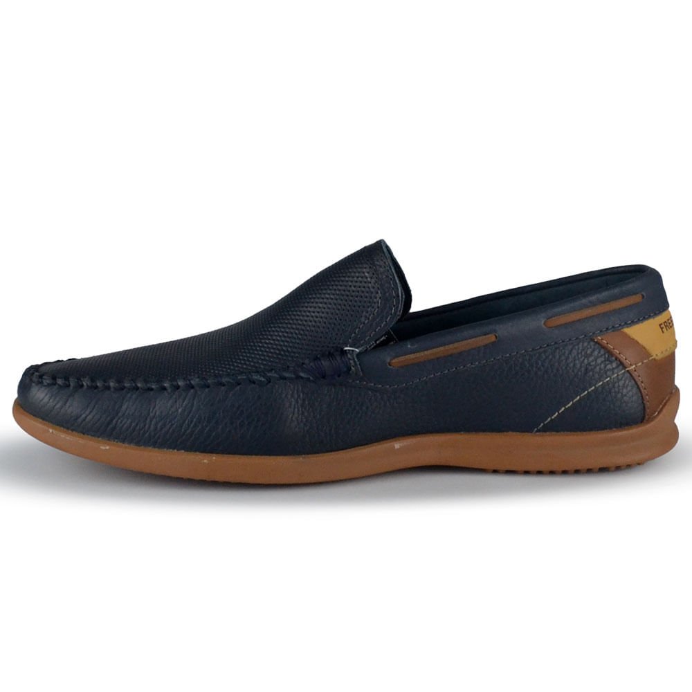 Mocassim Masculino Freeway Evora-001 Azul Marinho 2