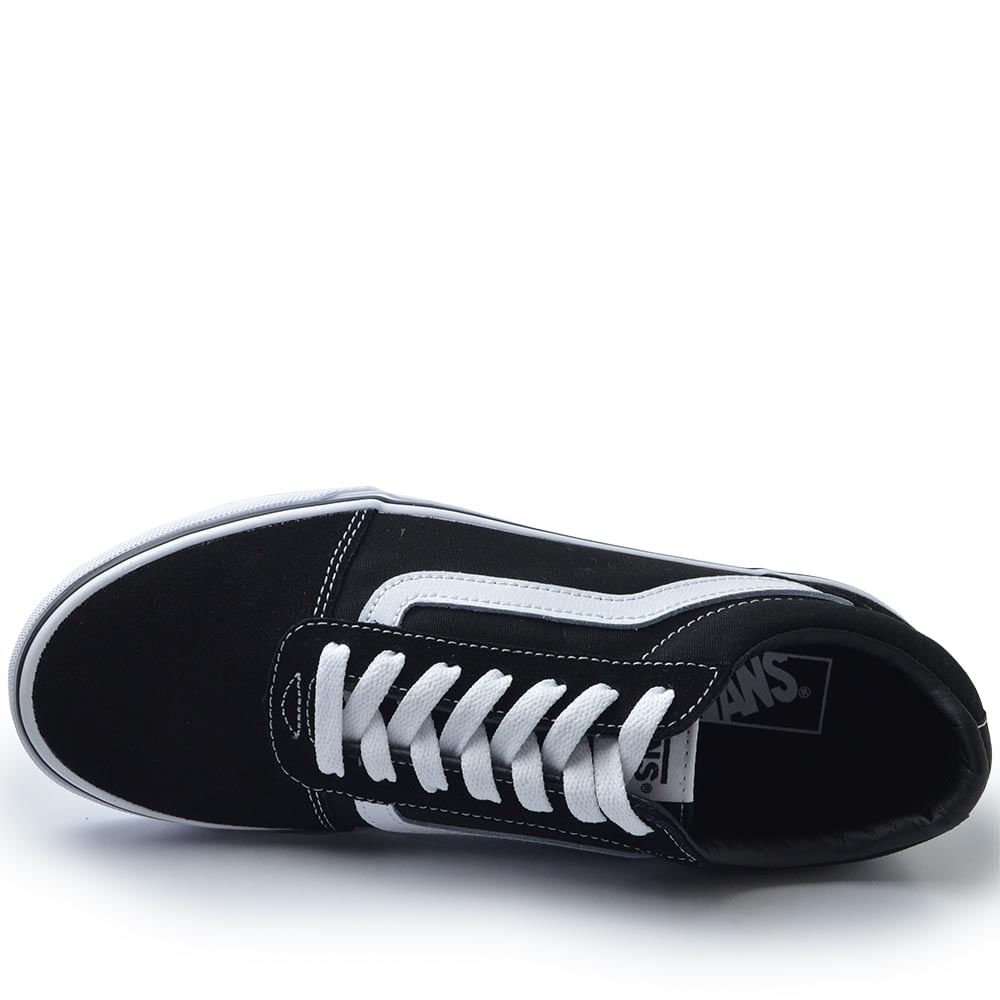 Tênis Casual Vans Masculino Ward VN0A36EMC4R Preto 4