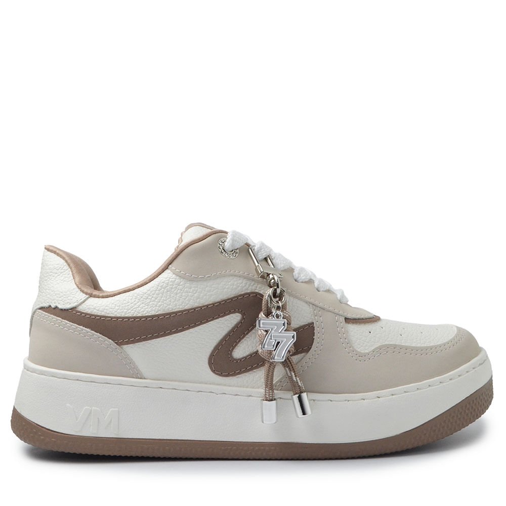 Tênis Casual Via Marte Feminino 209-014-13 Bege 5