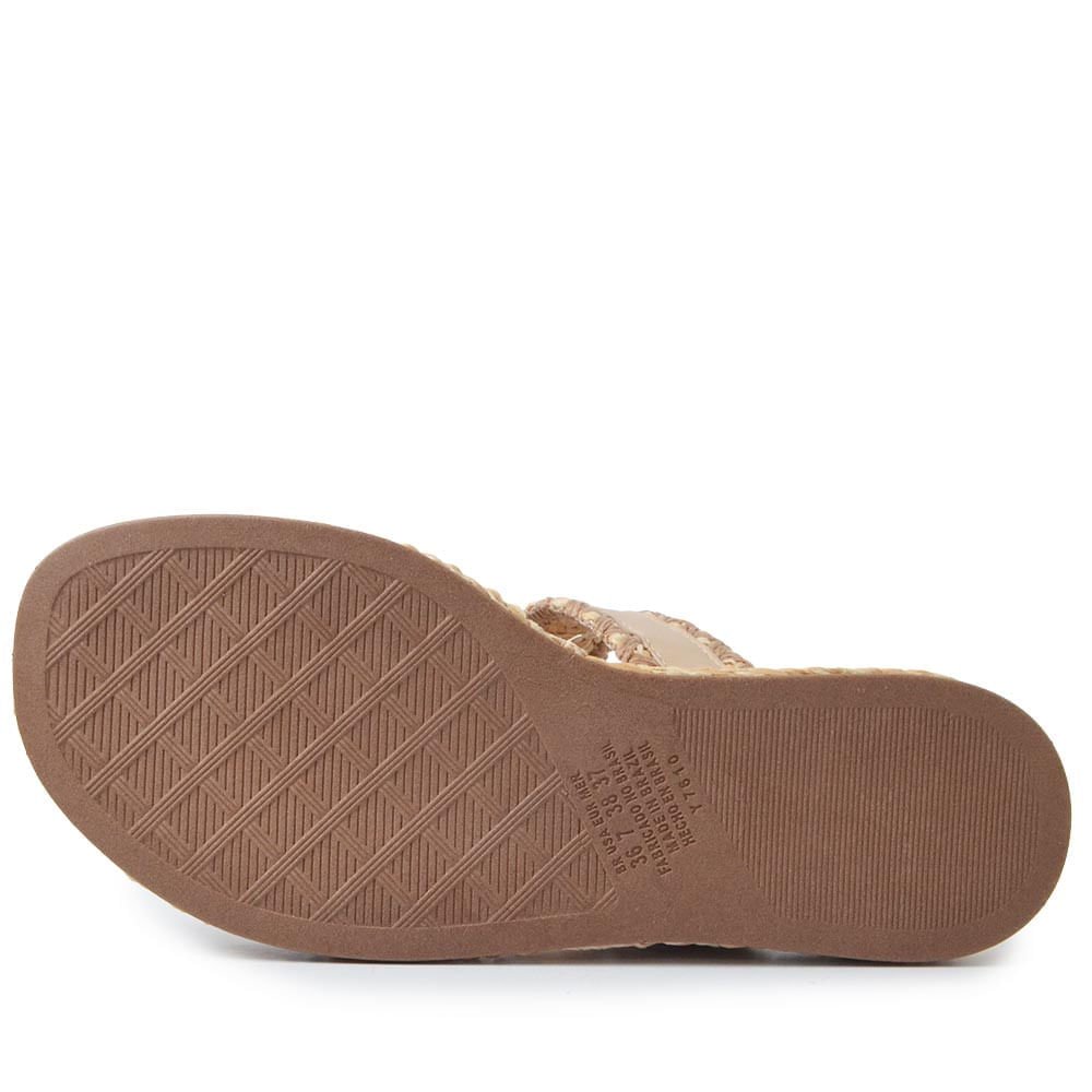 Sandália Papete Dakota Feminina DB191 Bege 5