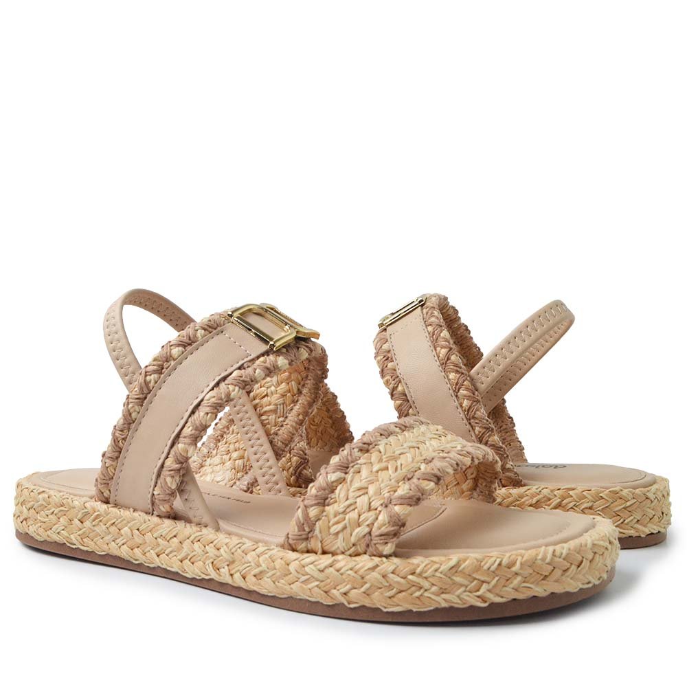 Sandália Papete Dakota Feminina DB191 Bege 6