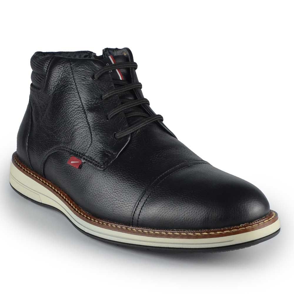 Sapatênis Ferracini Masculino Kingston 6153 Preto 2